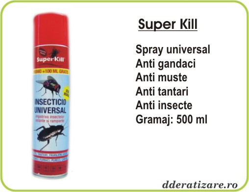 Super Kill insecticid spray impotriva furnicilor 400 ml