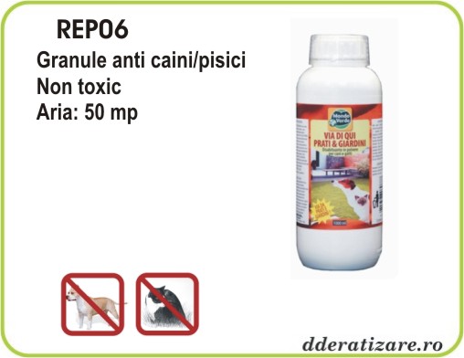 Granule impotriva cainilor si pisicilor - REP06 (1000 ml)