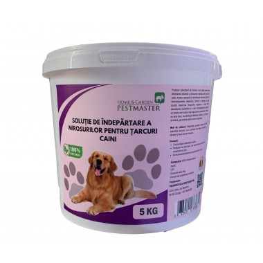 Solutie indepartare mirosuri tarcuri caini 5kg