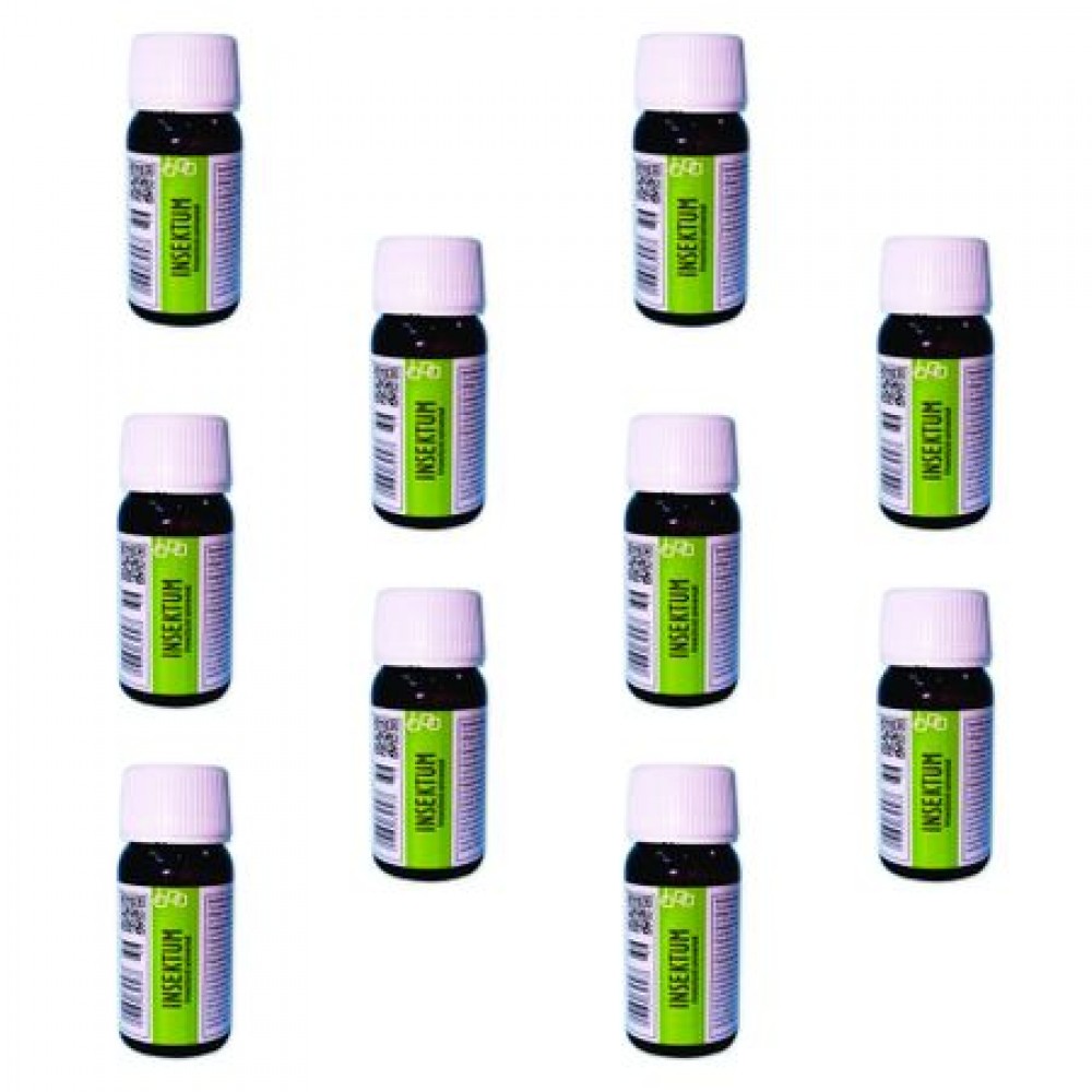 Oferta! Pachet solutie insecticida profesionala, formula concentrata, Pestmaster INSEKTUM 50ml x 10buc.