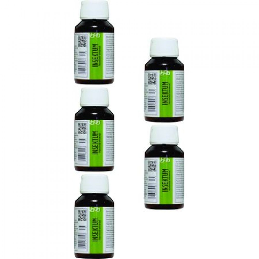 Oferta! Pachet solutie insecticida profesionala, formula concentrata, Pestmaster INSEKTUM 100ml x 5buc.