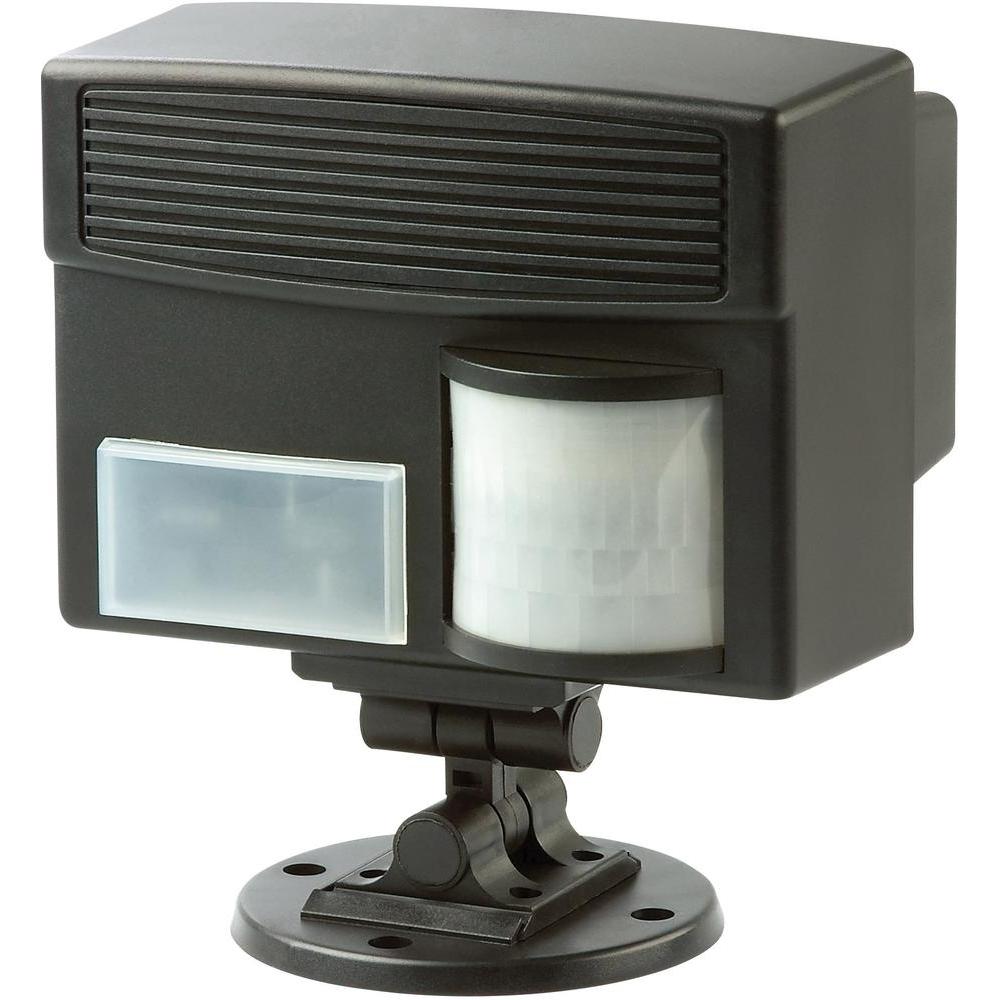 PIR 60035 Aparat electronic cu ultrasunete si senzor  pentru alungarea animalelor, caini, pisici, pasari, iepuri, porci mistreti, caprioare, rozatoare 100mp