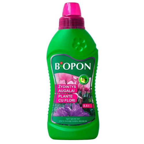 Ingrasamant plante cu flori Biopon 0,5 l