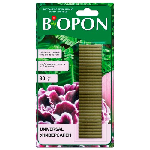 Ingrasamant universal sticks 30 pcs Biopon betisoare