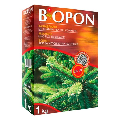 Ingrasamant de toamna  pentru conifere Biopon 1 kg