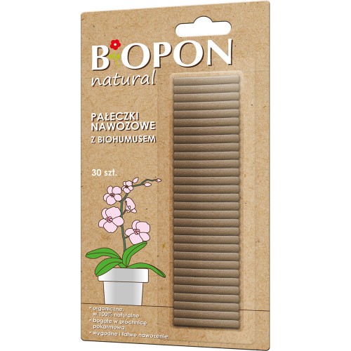 Ingrasamant natural BioHumus 30 sticks Biopon betisoare