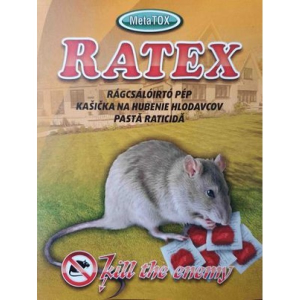 Ratex pasta - momeala raticida proaspata (150 gr)
